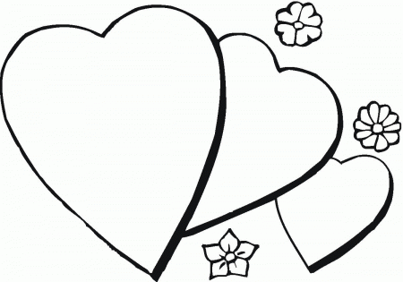 Coloring Pages Of Hearts And Flowers Rigybeb6tintable Roses With Sayings  For Moms Kids – Approachingtheelephant
