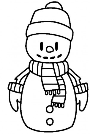 Snowman Stumble Guys coloring page – Art Art