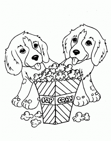Puppy Colouring Pages Online Puppy Coloring Page Pet Shop Coloring ...