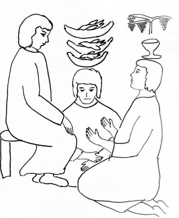 Bible Story Coloring Page for Joseph in Prison | Free Bible ...