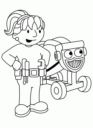 Bob The Builder Coloring Pages ...
