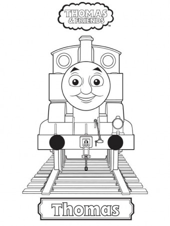 Thomas, the Cheeky One in Thomas and Friends Coloring Page - Free ...