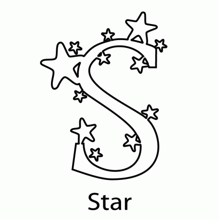 Stars Coloring Page. free printable for kids. star coloring pages ...