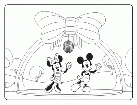 Mickey And Minnie Mouse Coloring Pages (19 Pictures) - Colorine ...