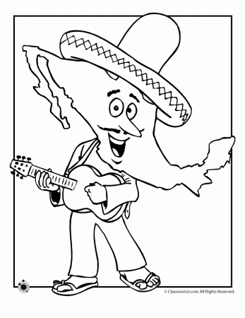 16 De Septiembre - Coloring Pages for Kids and for Adults