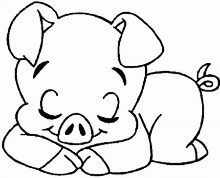 Get This Baby Pig Coloring Pages 47l5u !