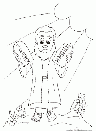 Lutheran 10 commandments coloring pages