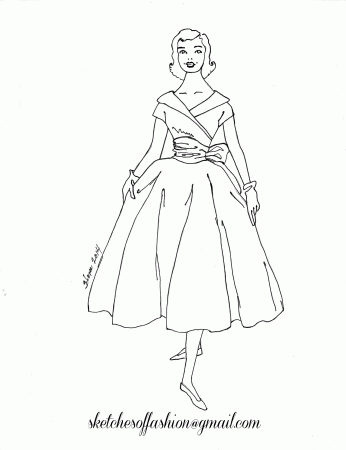 Fashion Coloring Pages Sketch Template | Fashion coloring book, Colorful  fashion, Fashion design classes