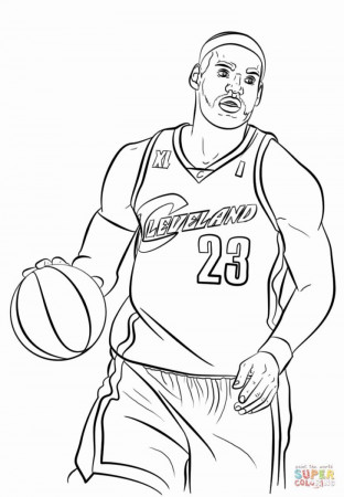 Basketball Coloring Pages Tag: Remarkable Basketball Player ...
