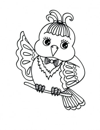 Download Free Easy To Print Bird Coloring Pages Tulamama Coloring Home
