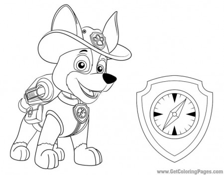 Apollo Paw Patrol Coloring Pages