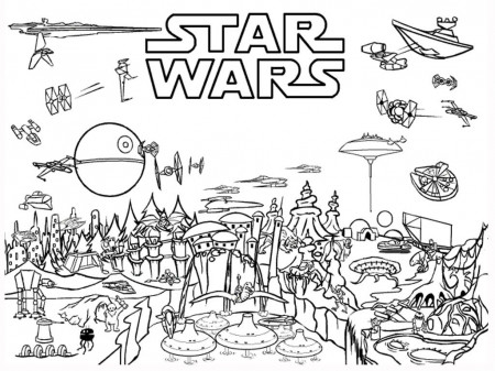 Star Wars Coloring Pages | Homeschool Library of Links