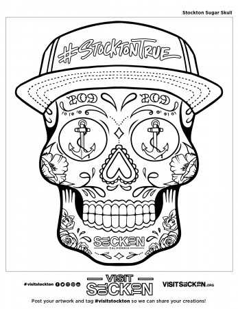 coloring pages : Day Of The Coloring Pages Freegar Skull Printables  Printable Sheets Sugar Skull Coloring ~ mommaonamissioninc