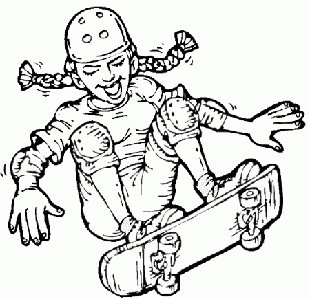 Bowling Ball Crashing Into Bowling Pins Coloring Page | Coloring pages, Go  skateboarding day, Coloring books