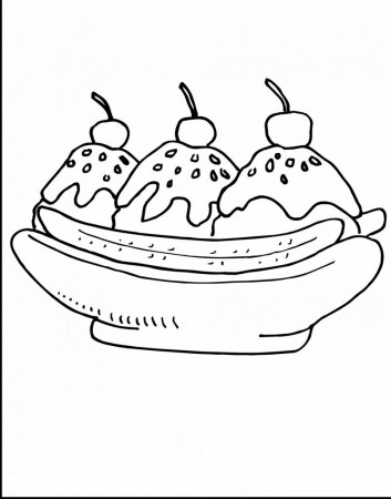 Cute Ice Cream Coloring Pages | 101 Coloring