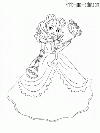 Ever After High coloring pages | Print and Color.com