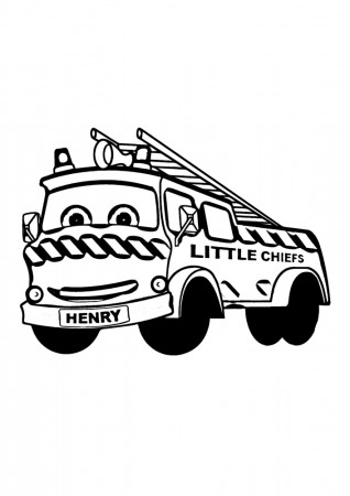 Fire Truck coloring pages. 120 images is the largest collection. Print or  download for free. - Razukraski.com