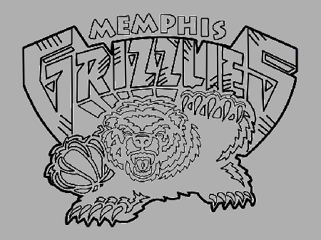 Learn how to draw Memphis Grizzlies - EASY TO DRAW EVERYTHING