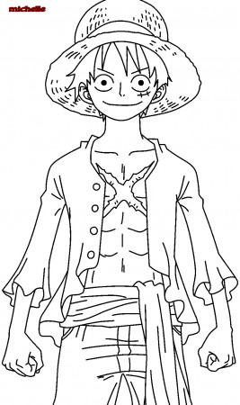 Luffy Coloring Pages - Free Printable Coloring Pages for Kids
