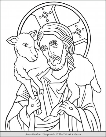 lamb Archives - The Catholic Kid - Catholic Coloring Pages and Games for  Children