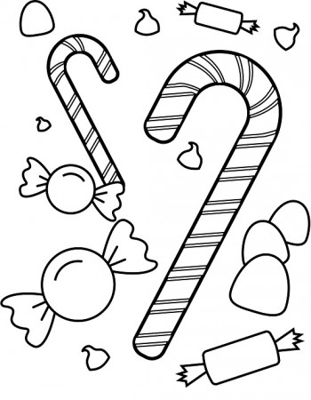 Printable Candy Coloring Pages | ColoringMe.com