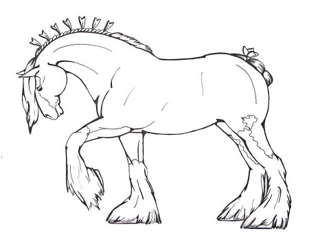 Coloring Page 2 by Lisa Nadler | Horse coloring pages ...