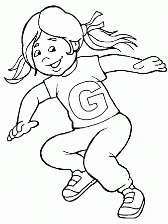 Letter G Coloring Pages Preschool