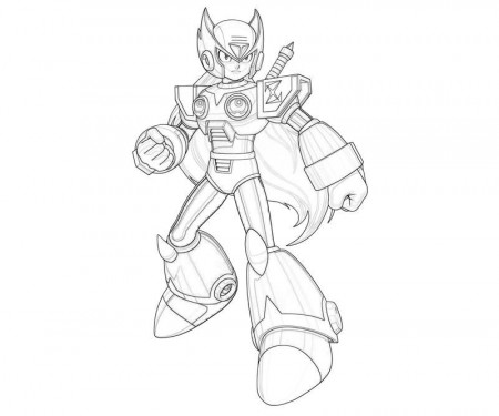 Mega Man Coloring Pages | Free Printable Coloring Pages