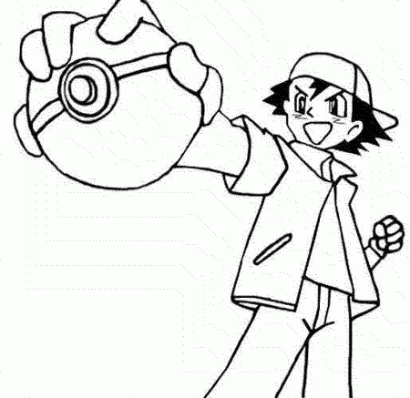 pokemon coloring pages free - Printable Kids Colouring Pages
