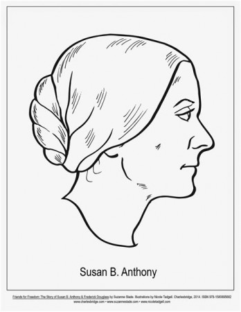 Susan B Anthony Coloring Pages - Learny Kids