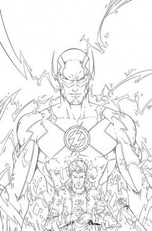 Flash Coloring Pages - Best Coloring Pages for free
