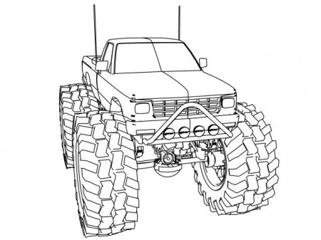 Brilliant Picture of Monster Trucks Coloring Pages - entitlementtrap.com |  Monster truck coloring pages, Truck coloring pages, Monster pictures