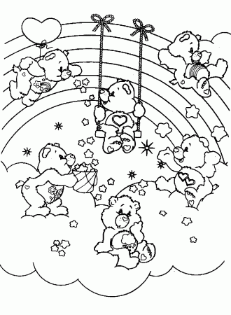 Care Bears - Coloring Pages for Kids and for Adults