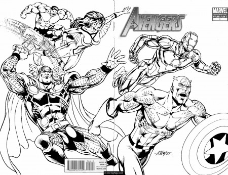 Printable Avengers Coloring Sheets - Coloring