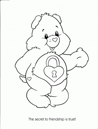 18 Free Pictures for: Care Bears Coloring Pages. Temoon.us