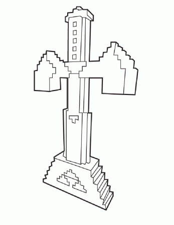 Coloring Pages : Coloring Pages Minecraft Sword For Lovers Drawing ...