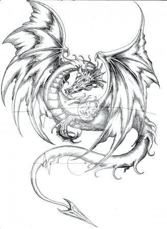 Top 25 Divine Realistic Dragon Coloring Pages Gallery Awesome ...
