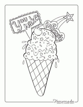 75 Free Printable Valentine's Day Coloring Pages