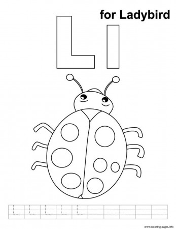 Ladybird Alphabet S Freefb73 Coloring Pages Printable