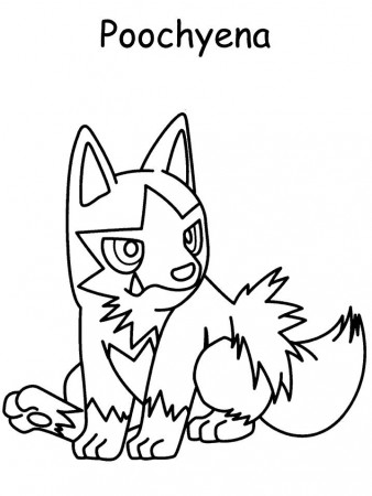 Pokemon Coloring Pages Flareon at GetDrawings | Free download