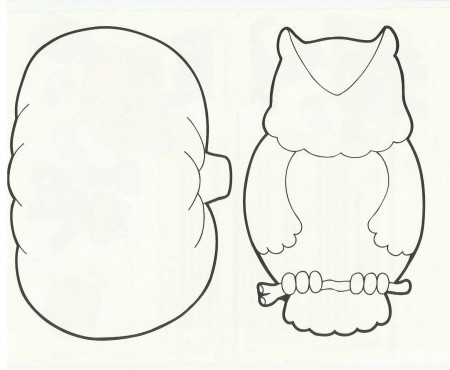 5 Best Images of Printable Owl Template Coloring Page - Free ...