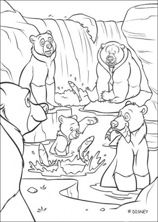 Brother Bear coloring book pages - Brother Bear 2