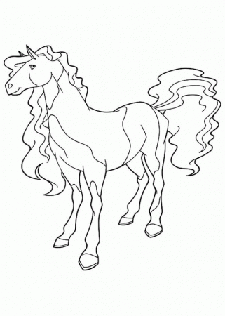 Princess Linia's Horse from Horseland Coloring Pages: Princess ...