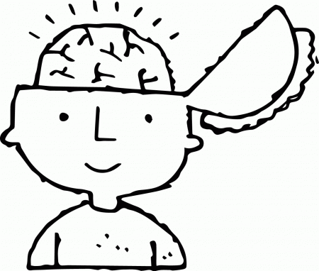 brain coloring pages - High Quality Coloring Pages
