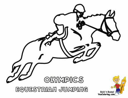 Olympics Coloring Pages Summer | YESCOLORING | Free | Sports ...