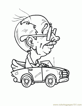 Bald Man | Fathers day coloring page, Digital stamps, Digi stamps