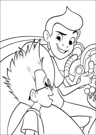 Meet the robinsons Coloring Pages - Coloringpages1001.com