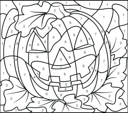 Printable Coloring Sheets With Numbers – Pusat Hobi