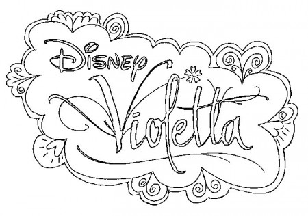 Coloring Pages Violetta - Morning Kids