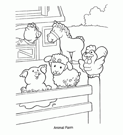 farm coloring page whataboutmimicom. coloring pages of farm ...